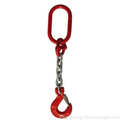 G80 Chain Sling, Available with Single, Two, Three and Four Legs, Different Working Load